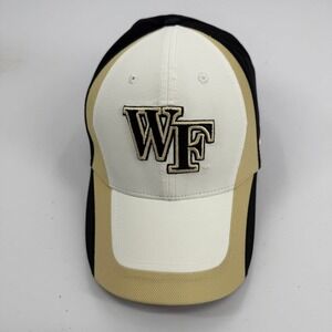 Nike Legacy91 Dri-FIT Wake Forest Demon Deacons Hat Black White Gold S/M